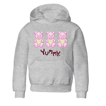 Dunk Valentines Day Sneaker Match Tees Yummy Bear Sneaker Tees Nike Dunk Valentine's Day Sneaker SNRT Sneaker Tees Kids Shirts