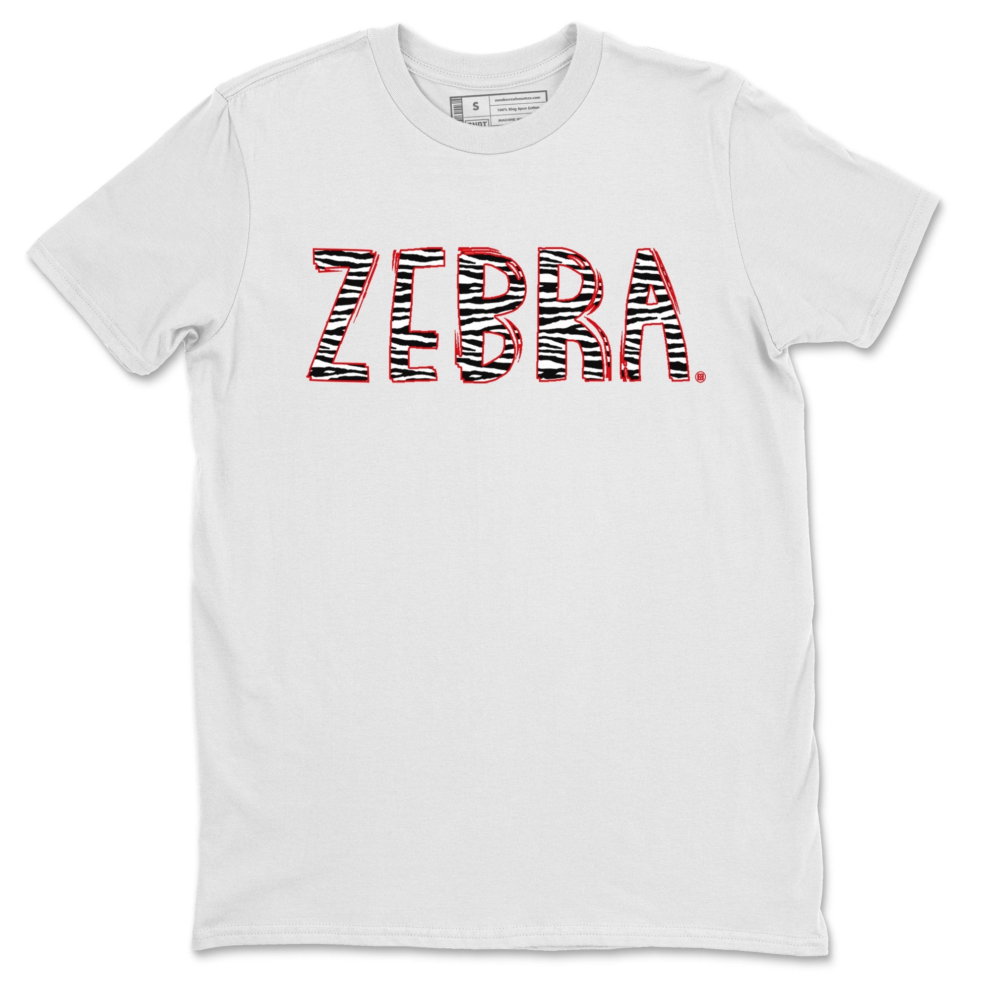 Yeezy 350 Zebra Sneaker Match Tees Zebra Letters Sneaker Tees Yeezy 350 Zebra Sneaker Release Tees Unisex Shirts