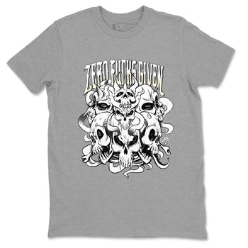 AJ11 Gratitude shirt to match jordans Zero Fucks Given sneaker tees 11s Gratitude SNRT Sneaker Release Tees unisex cotton Heather Grey 2 crew neck shirt