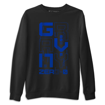 Jordan 1 Royal Black Sneaker Match Tees Zero Gravity Sneaker Tees Jordan 1 Royal Black Sneaker Release Tees Unisex Shirts