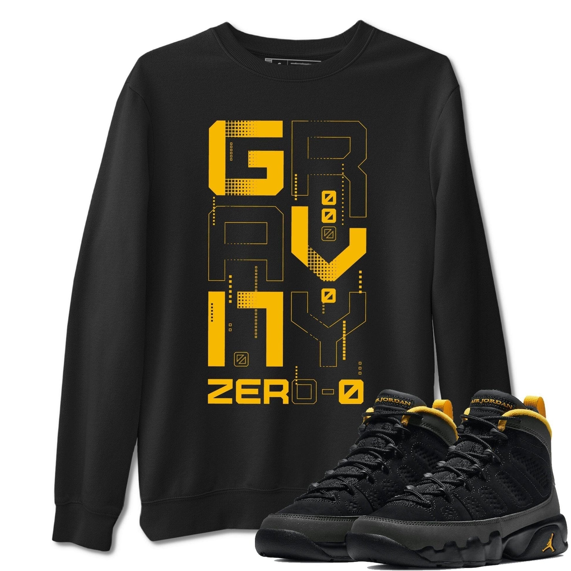 SNRT Sneaker Tee Jordan 9 University Gold