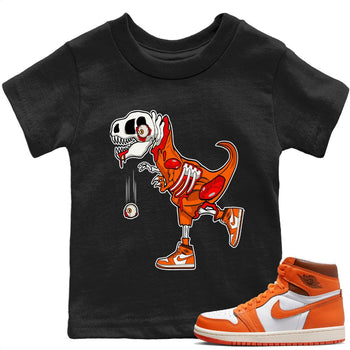 Jordan 1 Starfish unique Halloween sneaker tee Zombie Dino Sneaker Tees Jordan 1 Starfish Sneaker Release Tees Kids Shirts