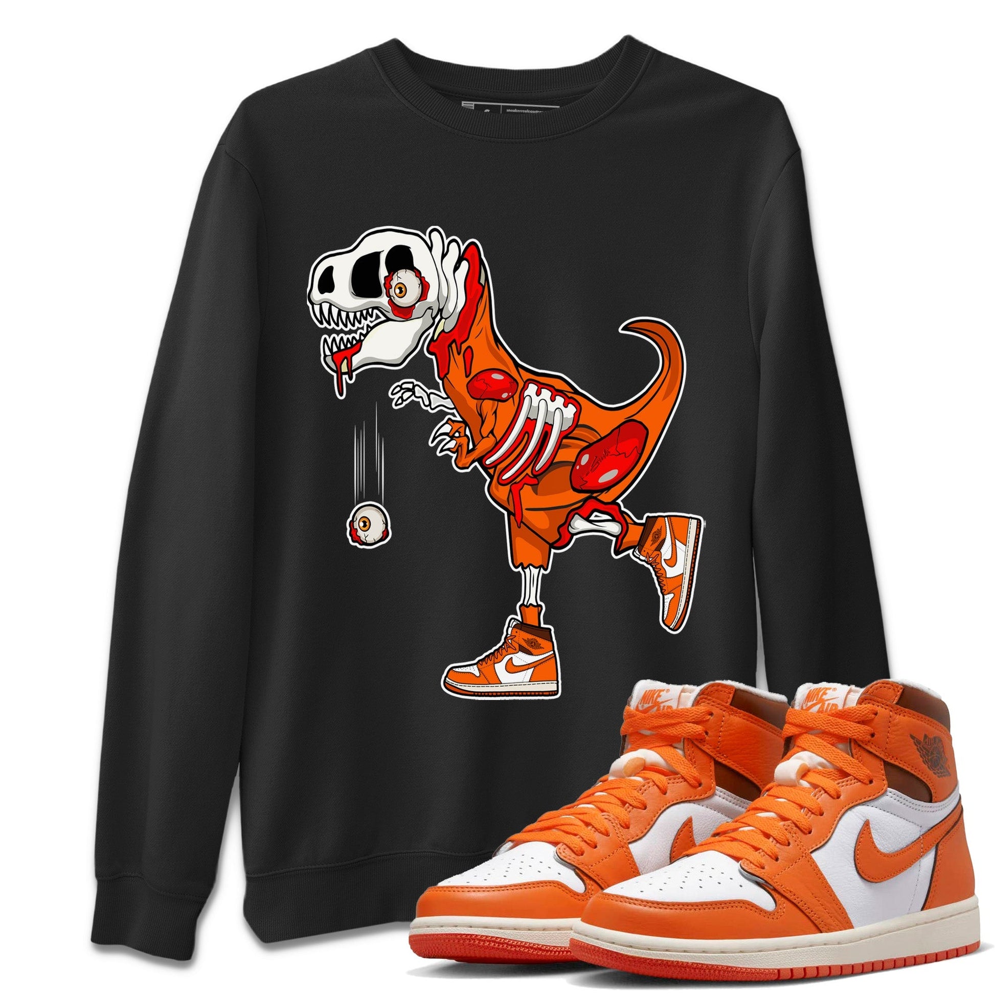 Jordan 1 Starfish unique Halloween sneaker tee Zombie Dino Sneaker Tees Jordan 1 Starfish Sneaker Release Tees Unisex Shirts