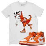 Jordan 1 Starfish unique Halloween sneaker tee Zombie Dino Sneaker Tees Jordan 1 Starfish Sneaker Release Tees Unisex Shirts