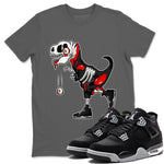 Jordan 4 Black Canvas unique Halloween sneaker tee Zombie Dino Sneaker Tees Jordan 4 Black Canvas Sneaker Release Tees Unisex Shirts