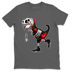 Jordan 4 Black Canvas unique Halloween sneaker tee Zombie Dino Sneaker Tees Jordan 4 Black Canvas Sneaker Release Tees Unisex Shirts